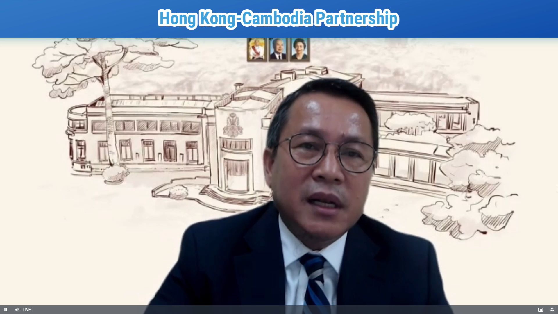 柬埔寨發展理事會公共關係與私人投資促進司司長宋世博致閉幕辭。